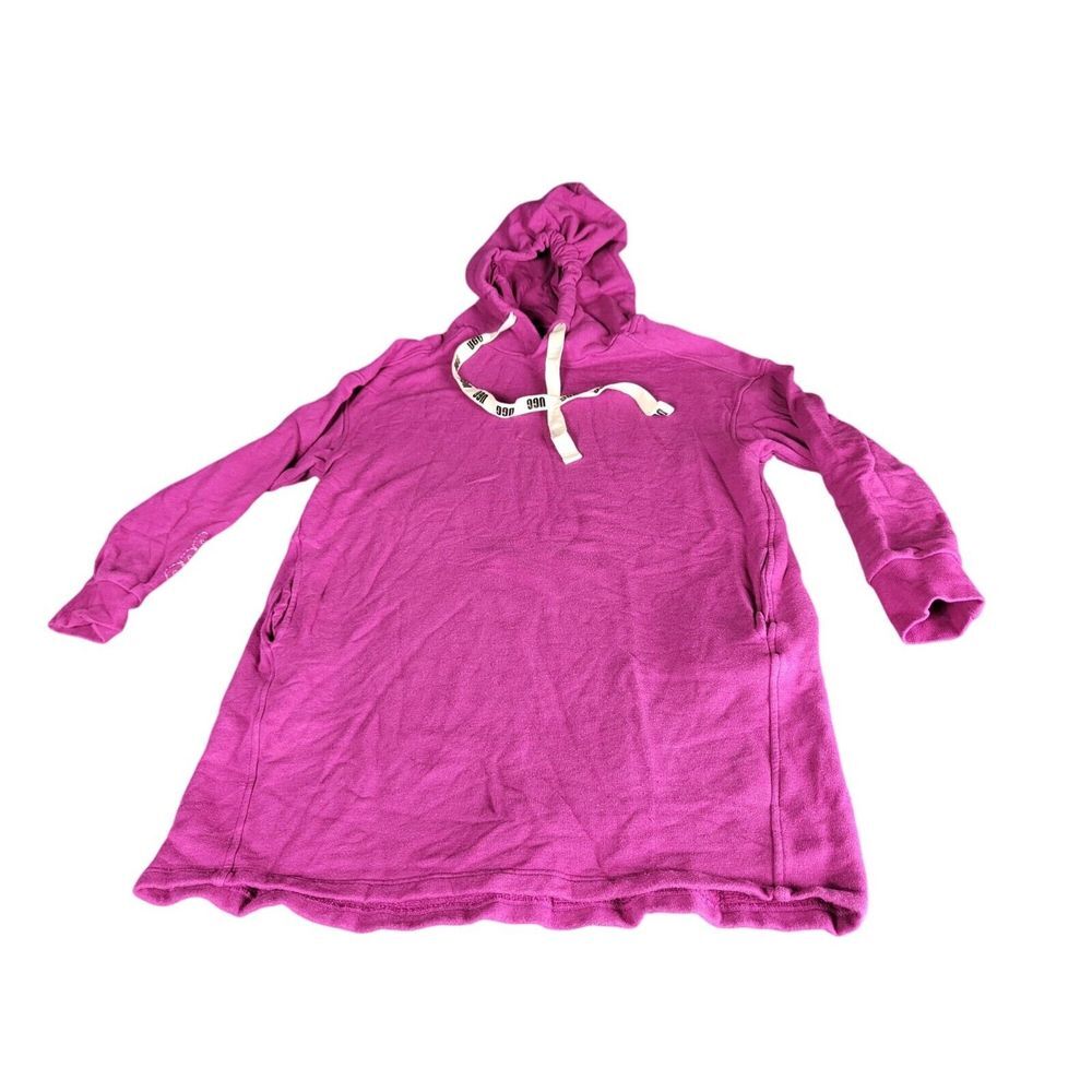 UGG‎ Aderyn Women's Fleece Lounge Hoodie Dress Wild Violet Size M Casual Boho